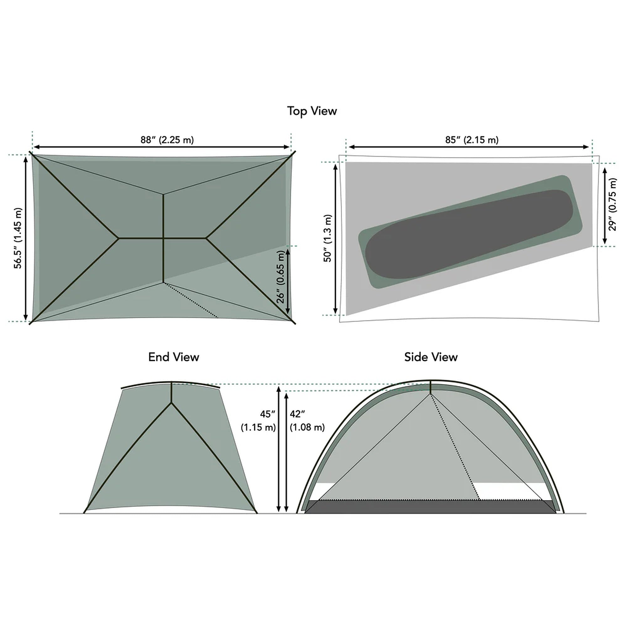 DURSTON GEAR X-DOME 1+ 新品未使用 Durston Gear / X-Dome 1+ – OUNCE